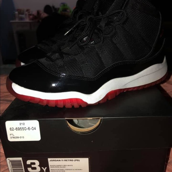 size 6 bred 11s